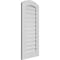 Ekena Millwork Arch Top Surface Mount PVC Gable Vent: Non-Functional, w/ 3-1/2"W x 1"P Standard Frame, 18"W x 38"H GVPAR18X3801SN - alternate 4